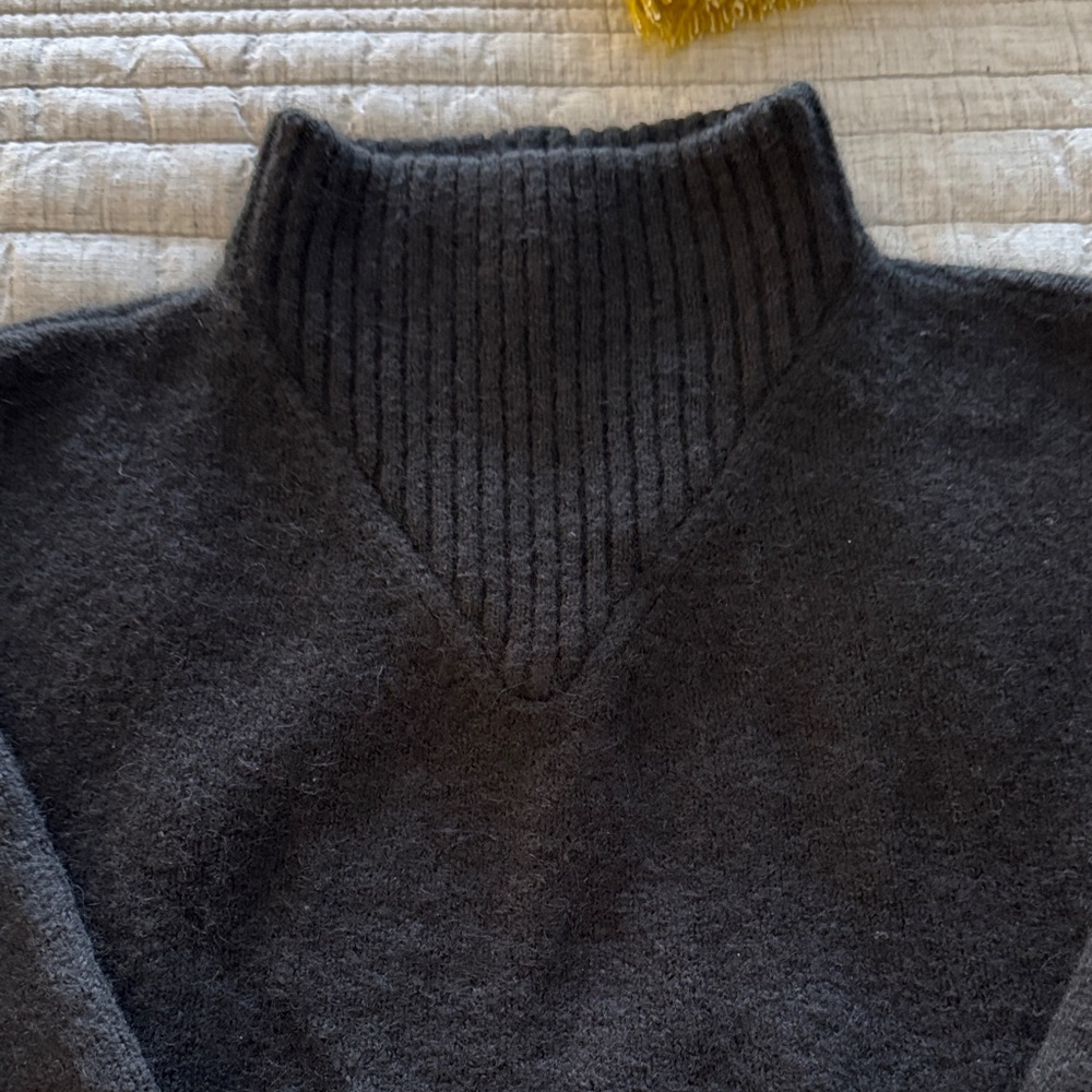 Madewell Black Turtleneck Sweater